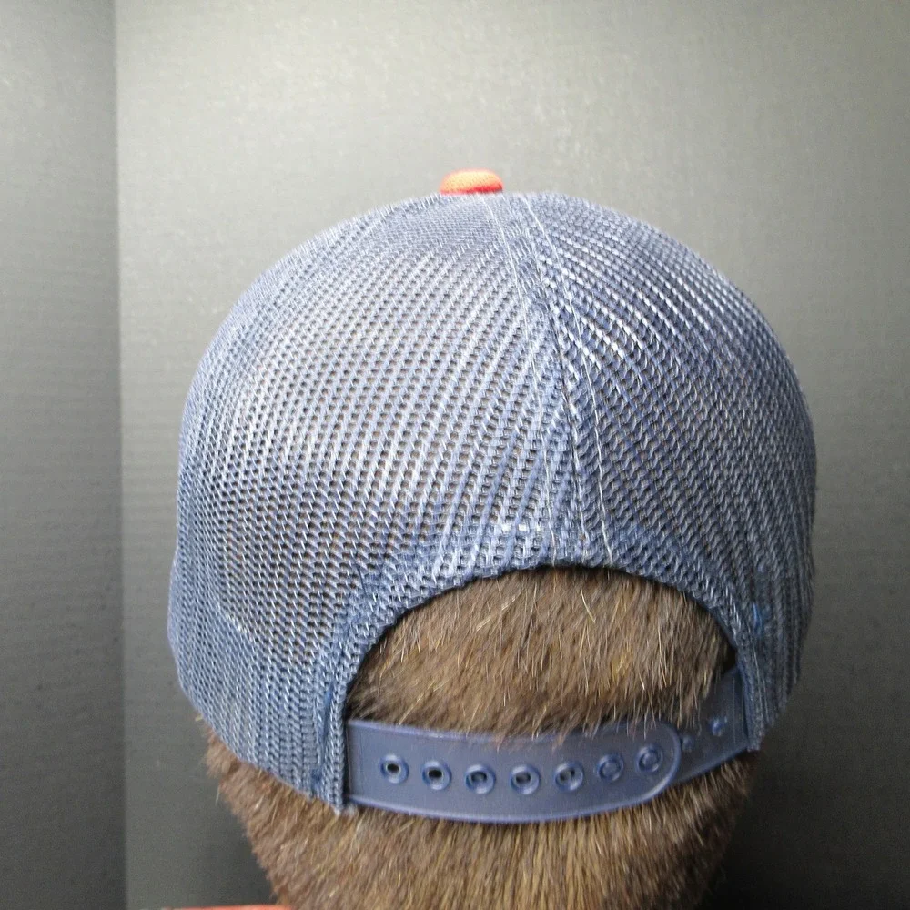 Minnesota Twins MLB Trucker Hat Cap Blue Red Logo Adjustable Snapback OSFM Fan